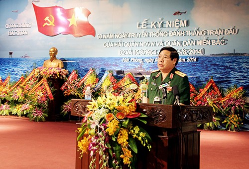 Feier zum 50. Jahrestag des ersten Sieges der vietnamesischen Marine  - ảnh 1